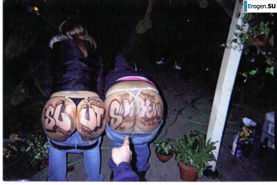 Graffiti on Girls. Part 2. Photo 2